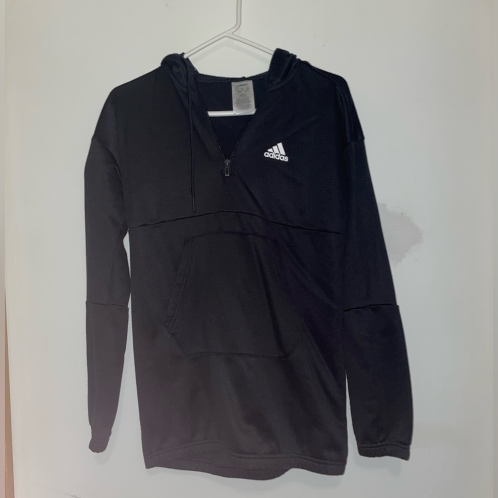 Adidas 1/4 zip hoodie- like new